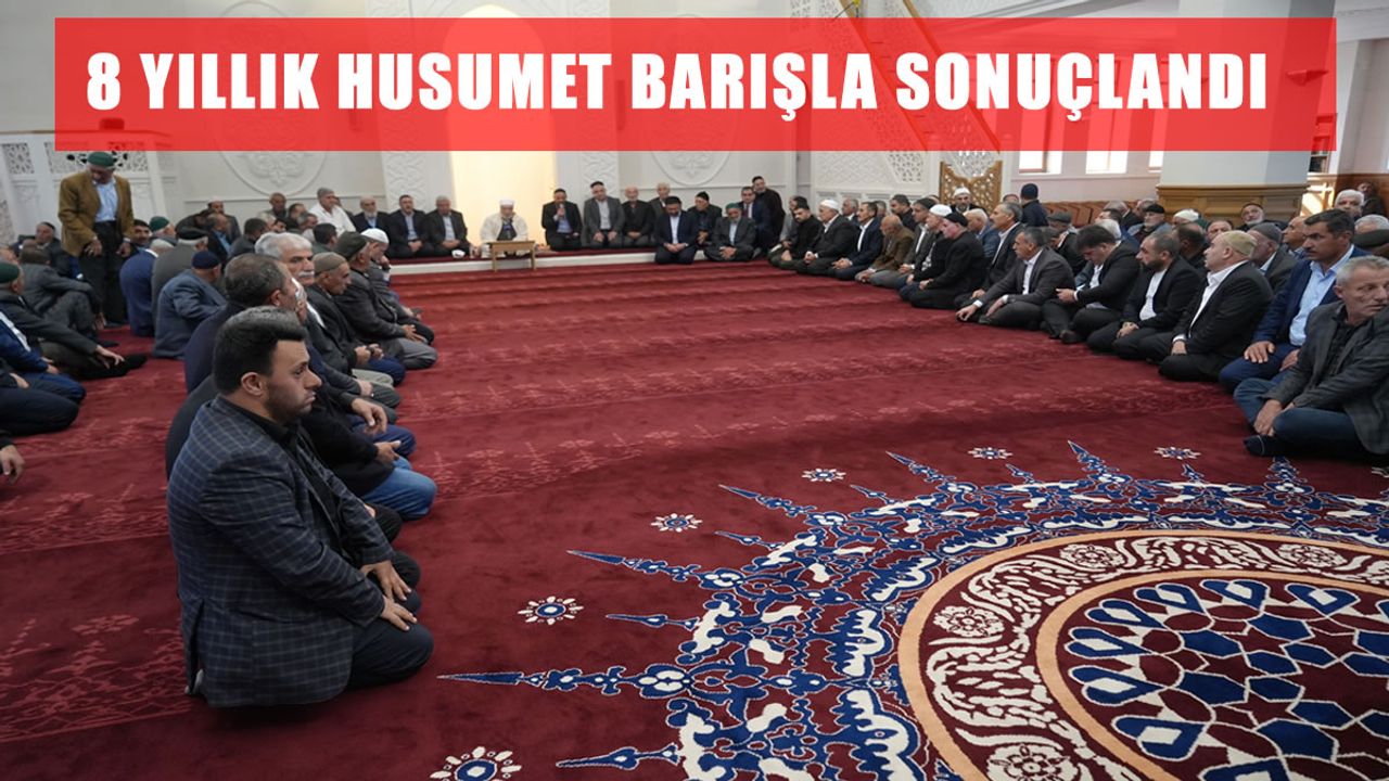 Muş’ta 8 yıllık husumet barışla sonuçlandı