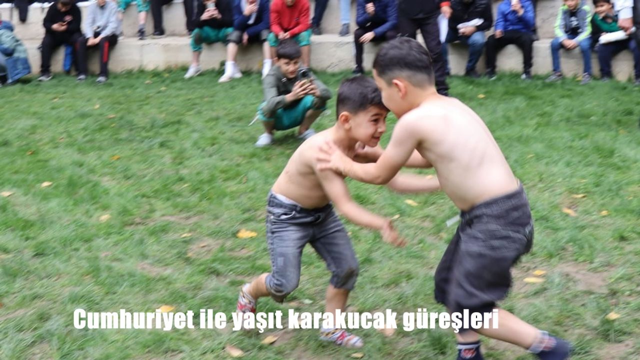 Cumhuriyet ile yaşıt karakucak güreşleri
