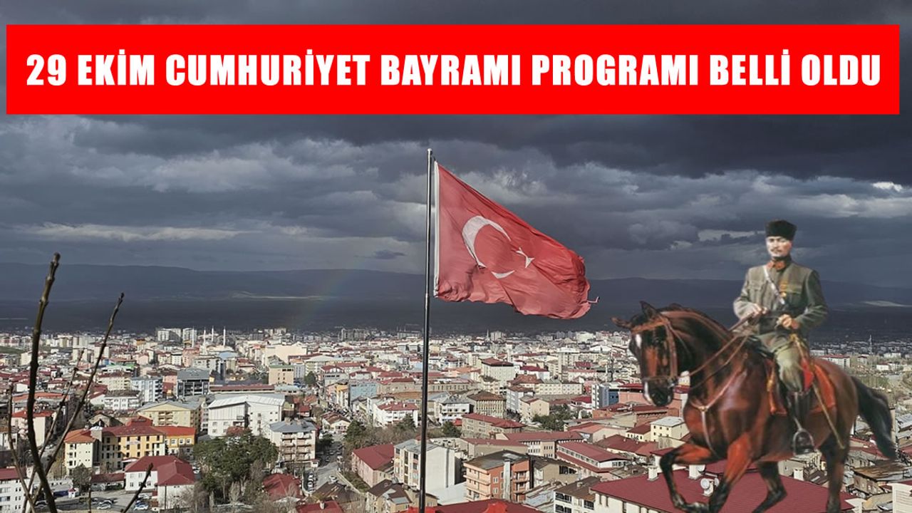 Muş’ta Cumhuriyet Bayramı kutlama programı belli oldu