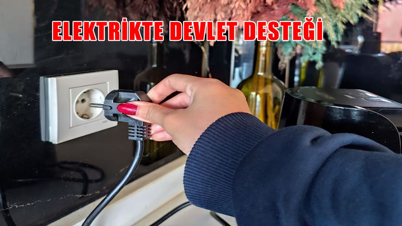 Elektrik faturasında devlet desteği