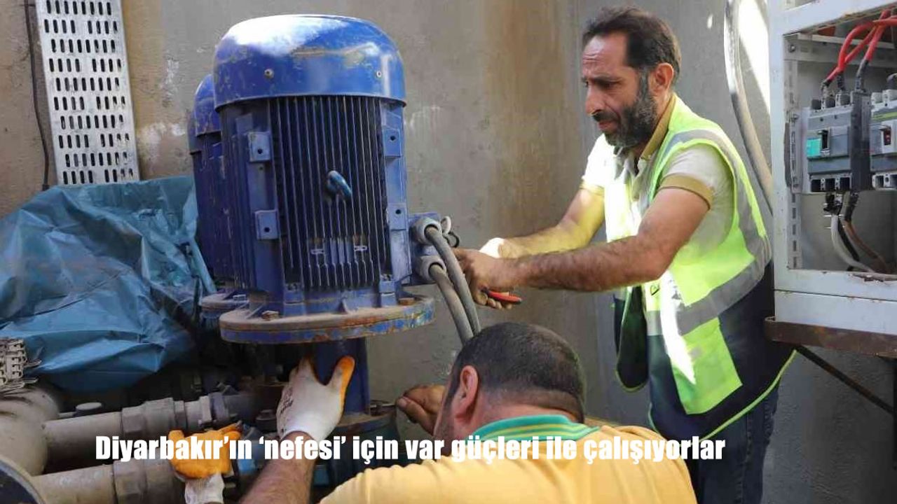 Diyarbakır’ın ‘nefesi’ için var güçleri ile çalışıyorlar