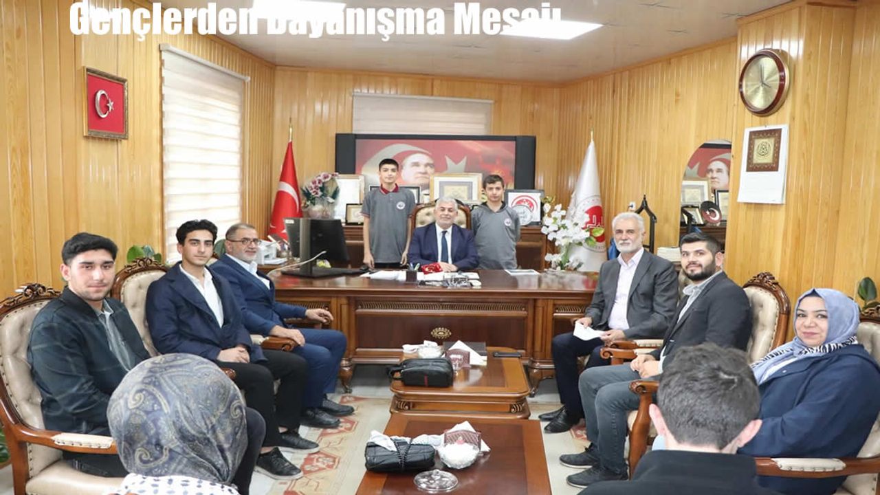 Elazığlı Öğrencilerden Filistin’e Anlamlı Destek Kampanyası