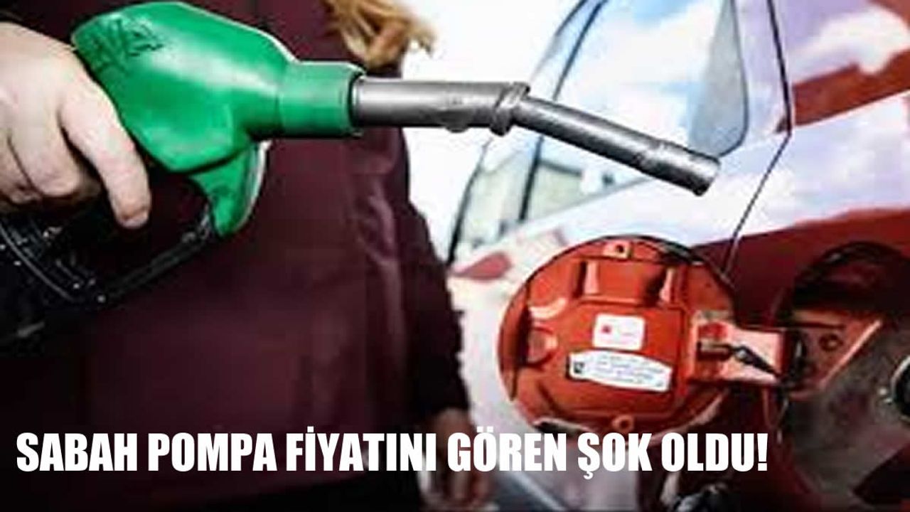Benzin Fiyatları Bir Anda Fırladı!
