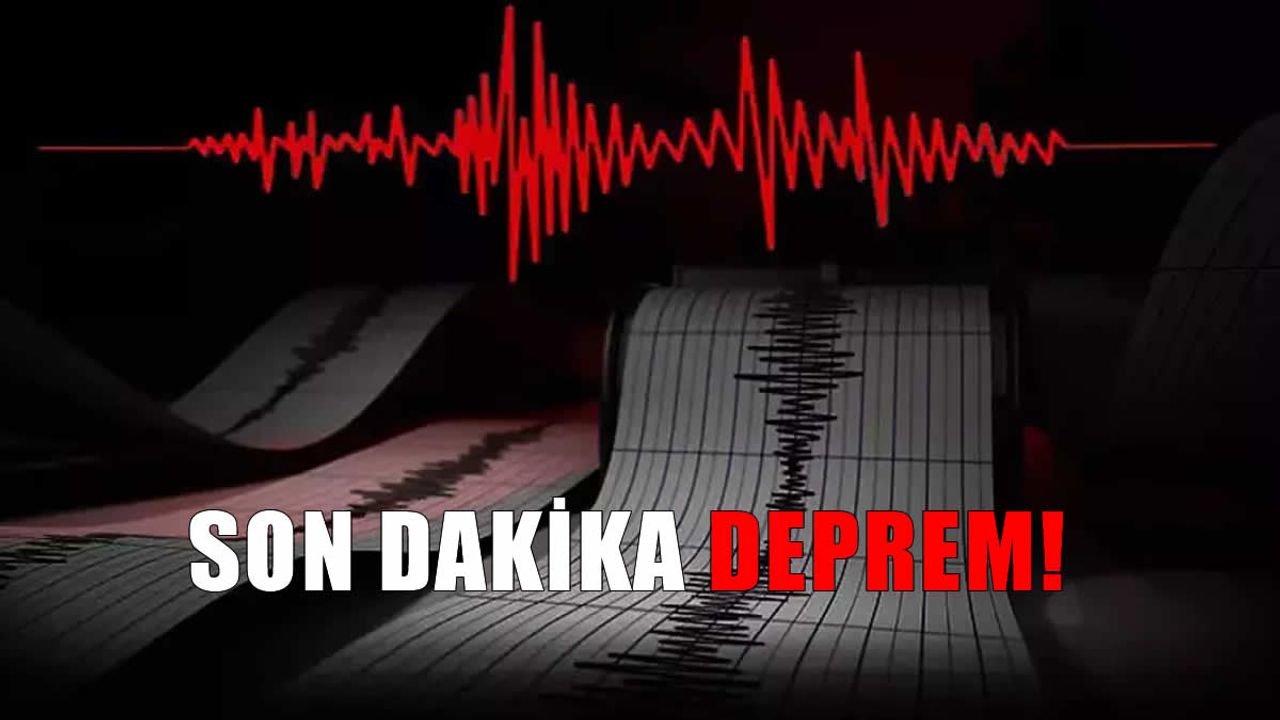 SON DAKİKA! İstanbul'da hissedilen bir deprem oldu