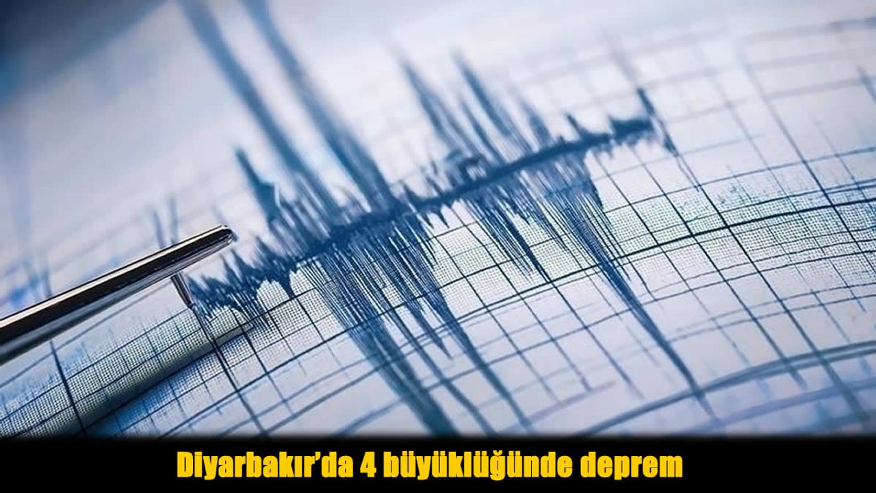 Diyarbakır Hani’de 4 Büyüklüğünde Deprem