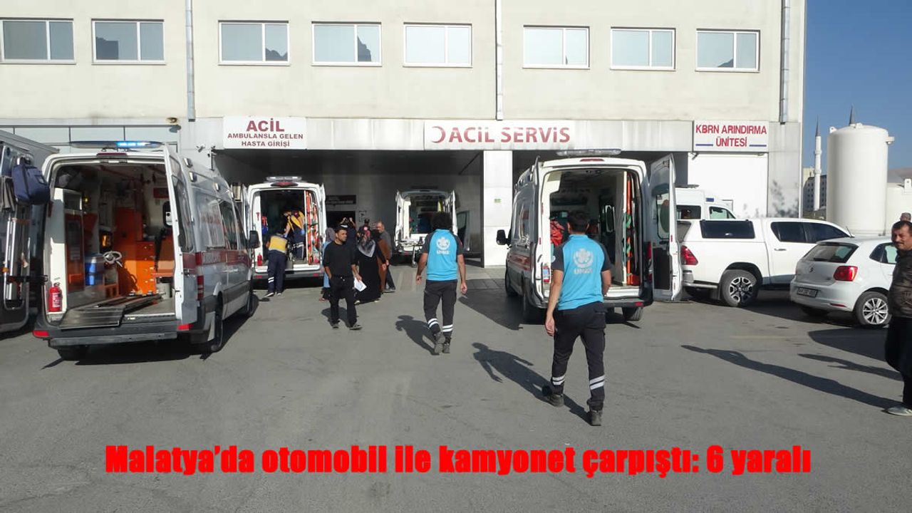 Malatya’da Feci Kaza: 6 Yaralı