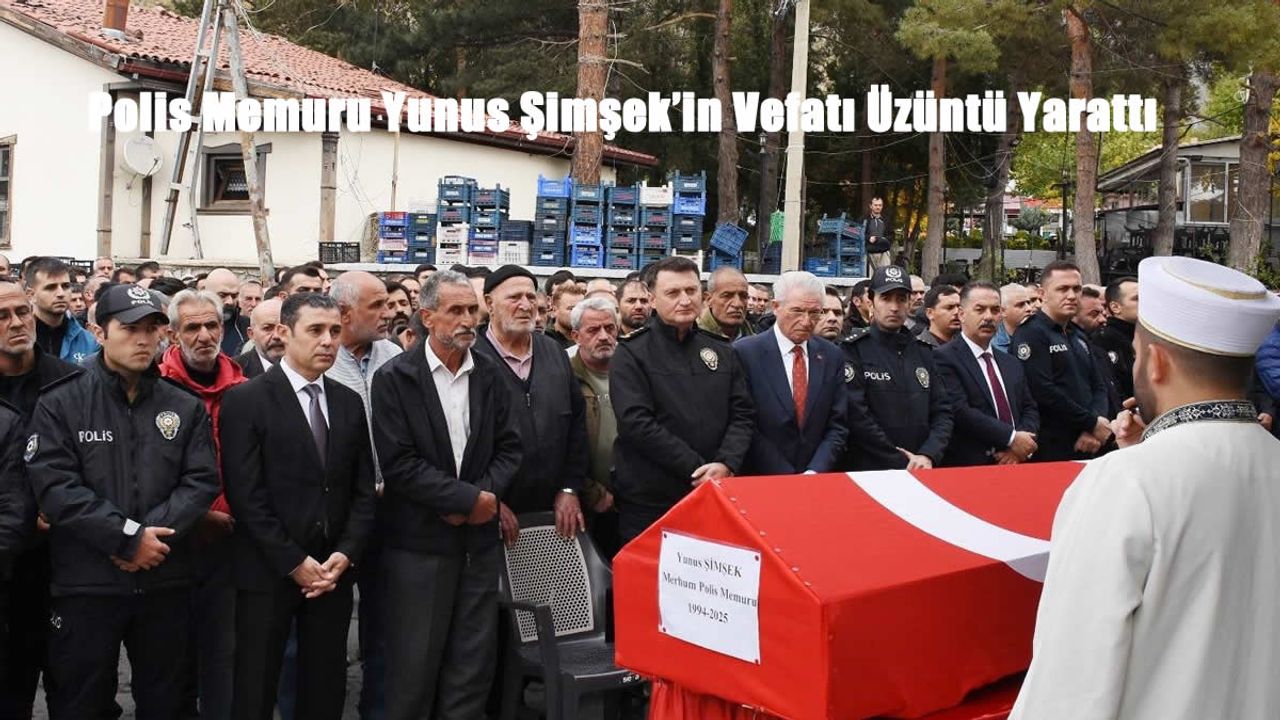 Tokat’tan Erzincan’a: Şehit Polis Memuru Yunus Şimşek Son Yolculuğuna Uğurlandı