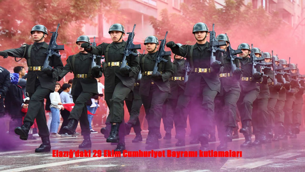 Elazığ'da 29 Ekim Coşkusu: Cumhuriyetin 102. Yılı Büyük Kutlamalarla Taçlandı