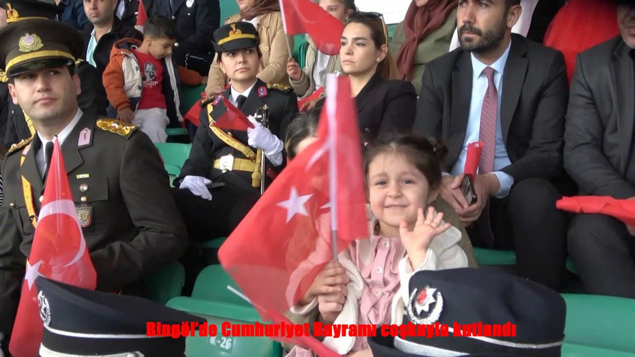 Bingöl’de 29 Ekim Cumhuriyet Bayramı Coşkusu Yaşandı
