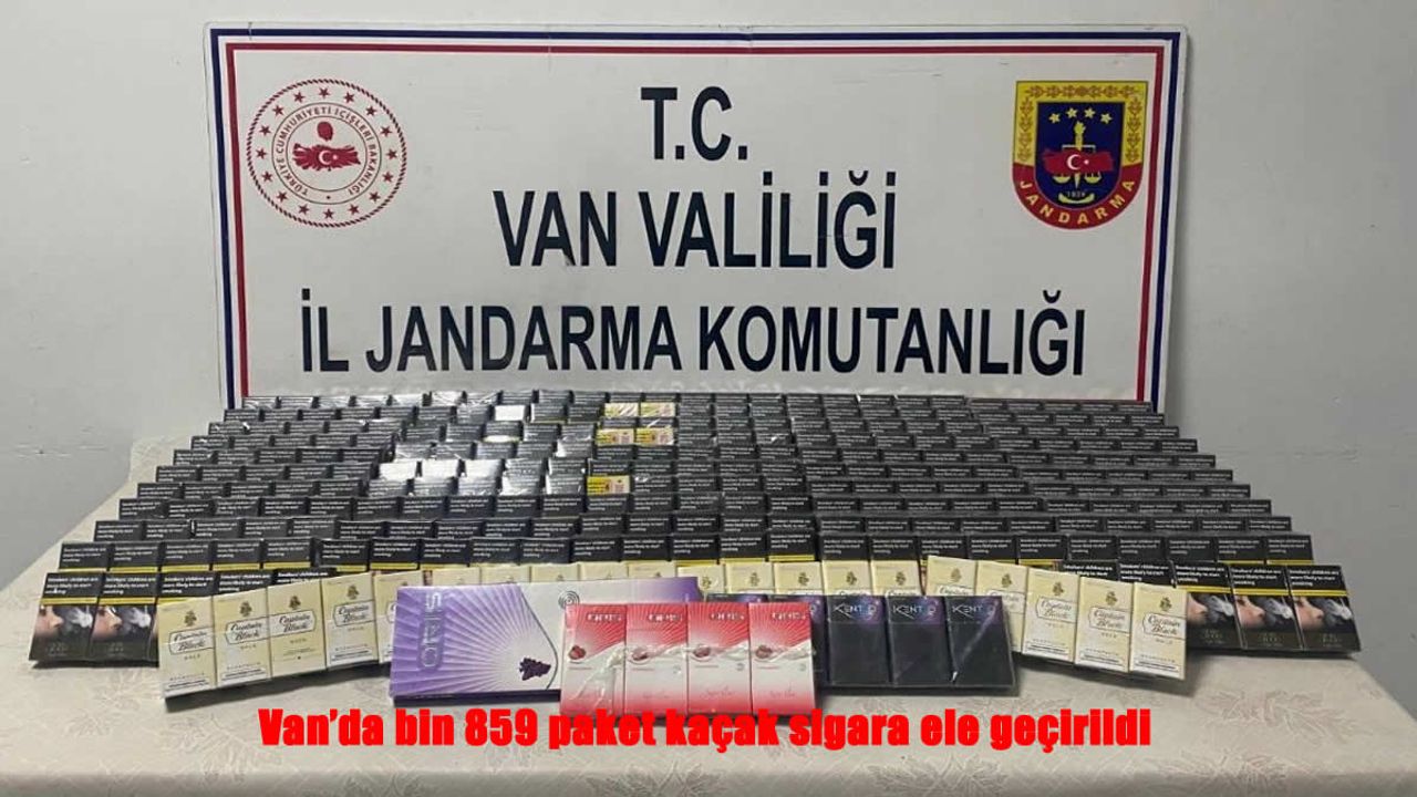 Kaçakçılara Ağır Darbe: Van’da Binlerce Paket Sigara Ele Geçti