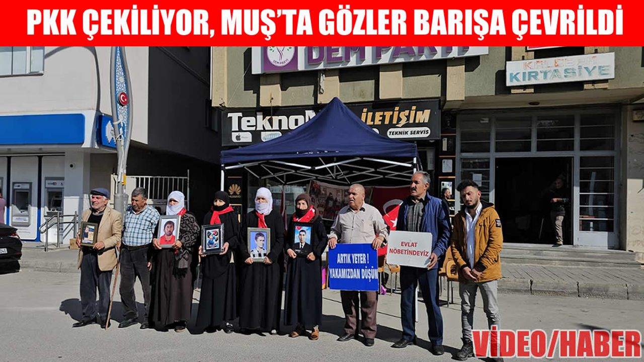Muş'ta evlat nöbetinde duygusal çağrı: "Hasretimiz bitsin, bu fırsatı kaçırma!