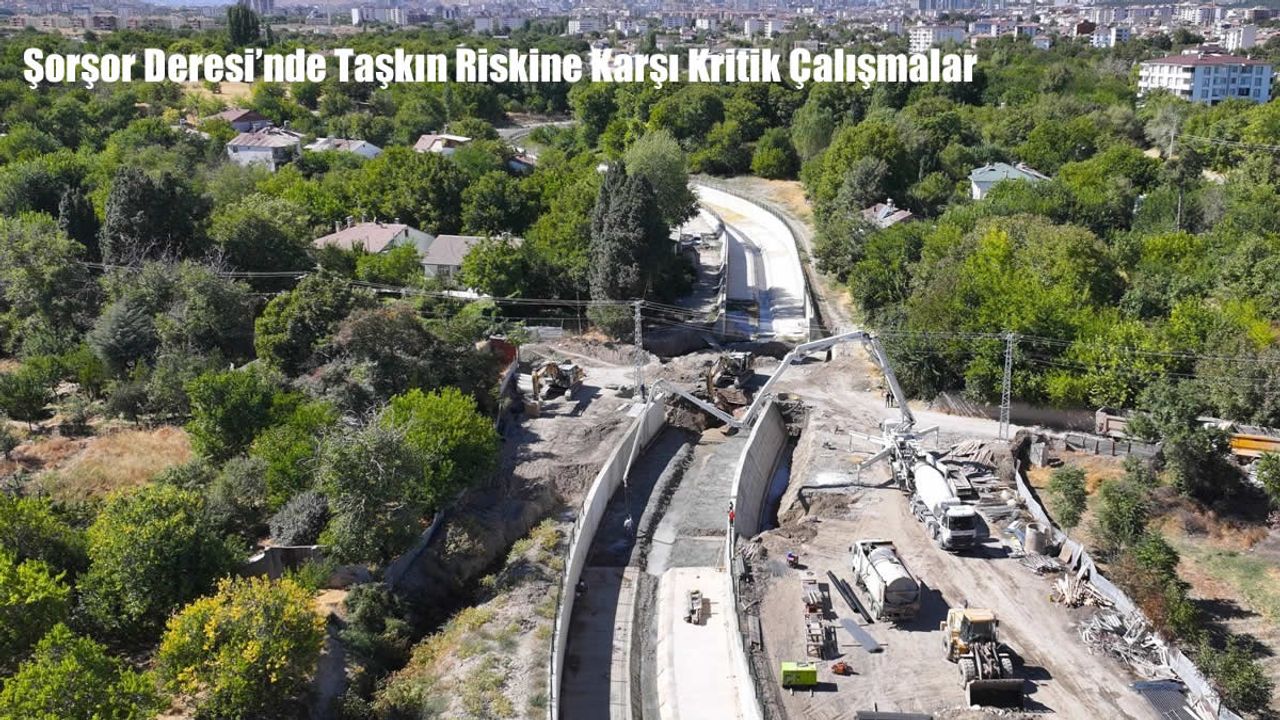 Elazığ Şorşor Deresi Taşkın Koruma Çalışmalarında Sona Gelindi