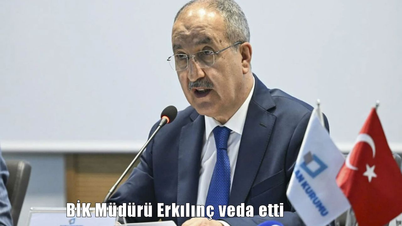 BİK Genel Müdürü Cavit Erkılınç’tan Duygusal Veda