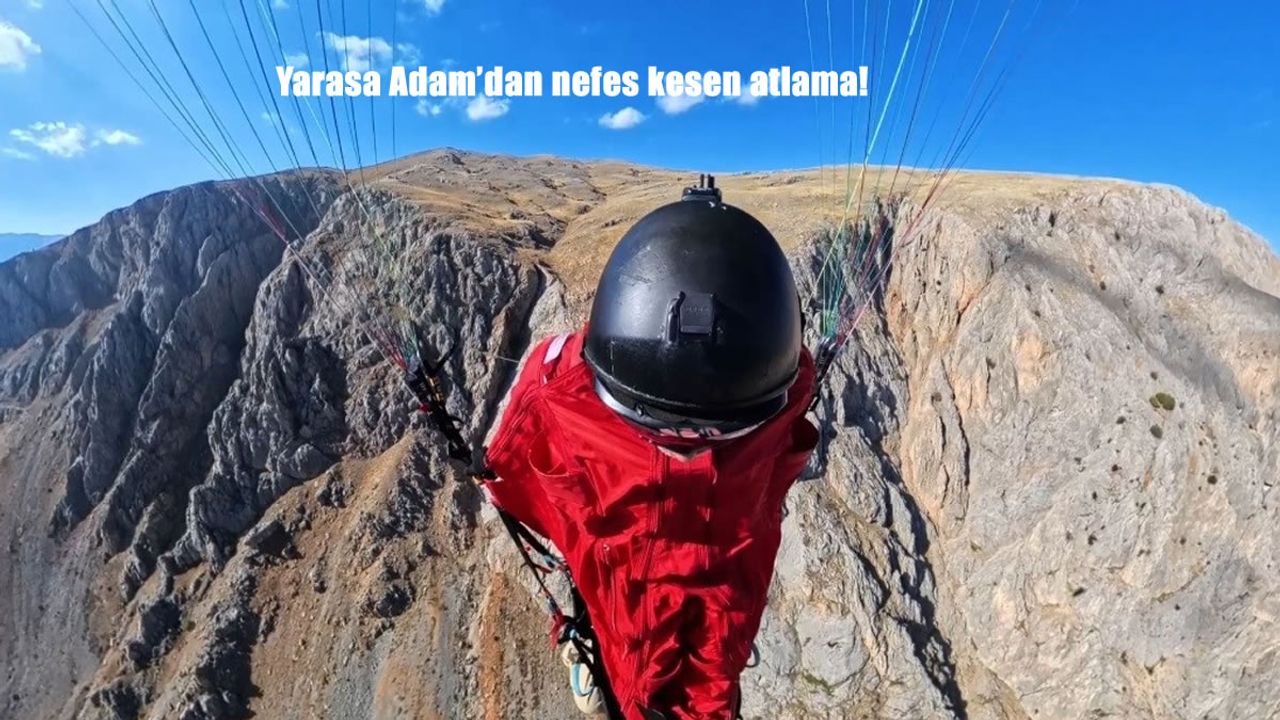 Yarasa Adam’dan nefes kesen atlama!