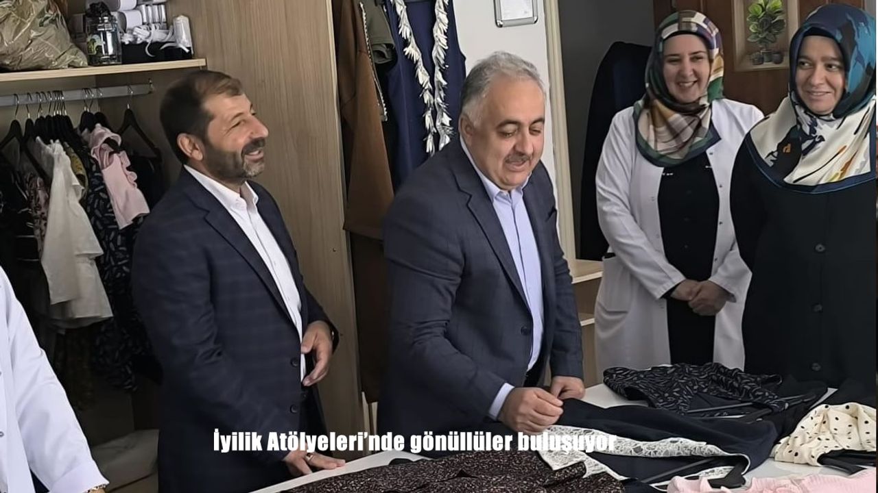 İyilik Atölyeleri'nde gönüllüler buluşuyor