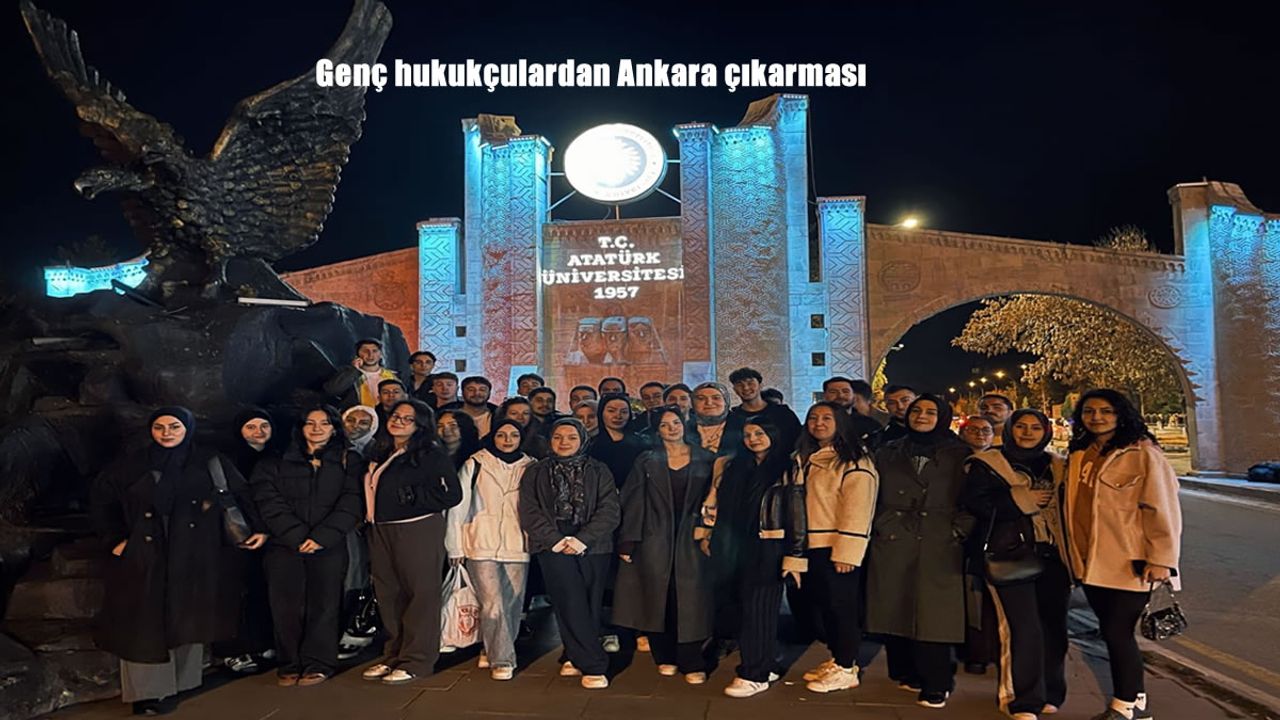 Genç hukukçulardan Ankara çıkarması