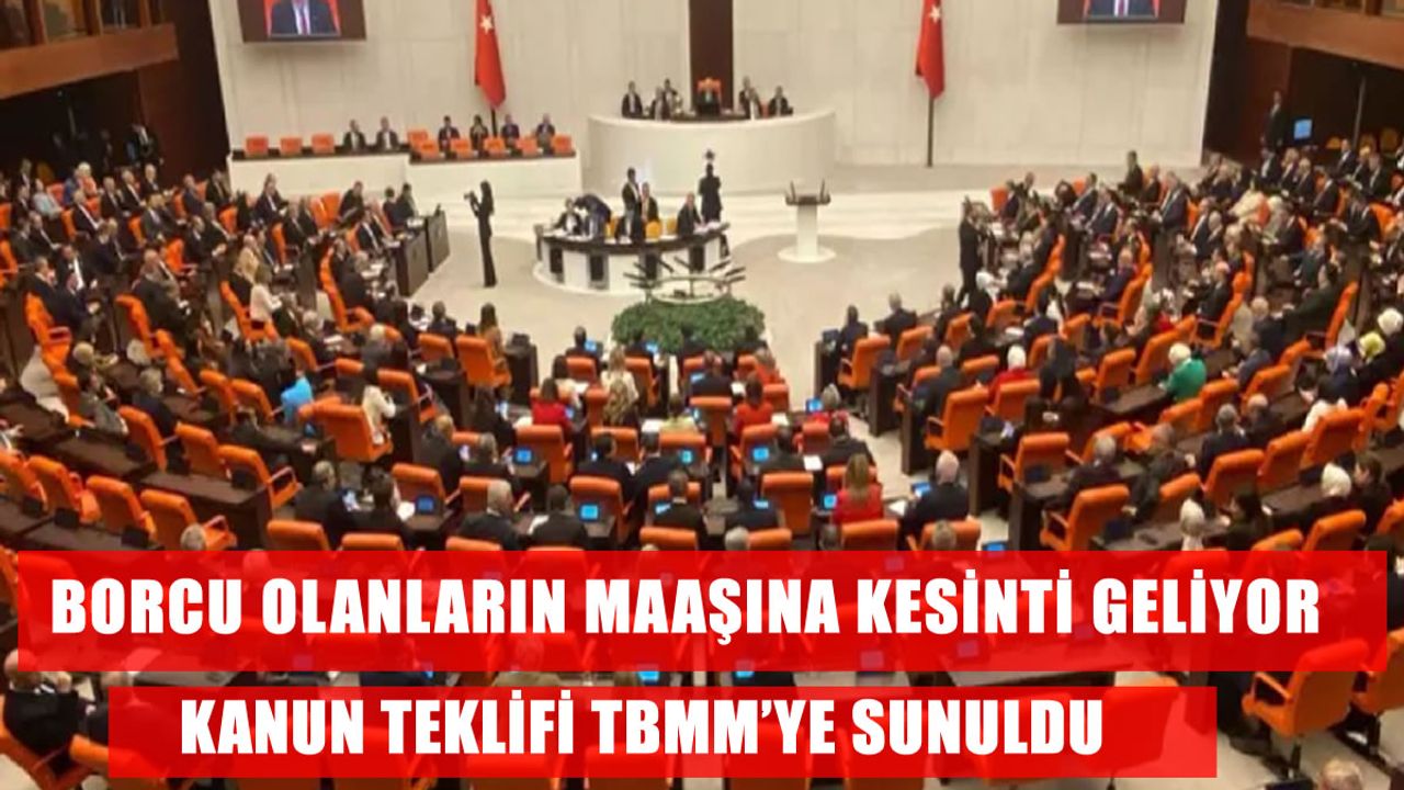 Borcu olanlara kötü haber: Maaşlara kesinti geliyor