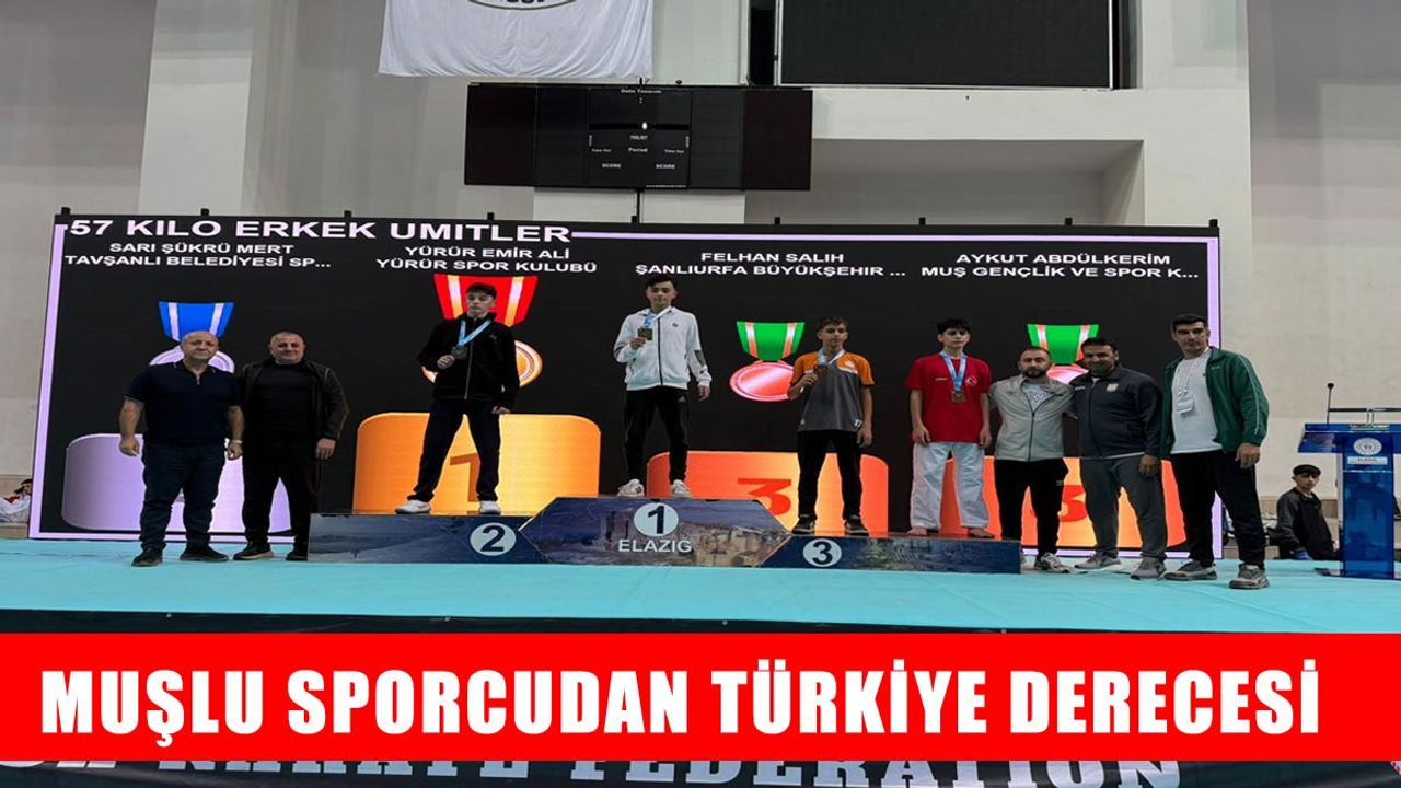 Muşlu karateci Abdülkerim Aykut’tan çifte başarı