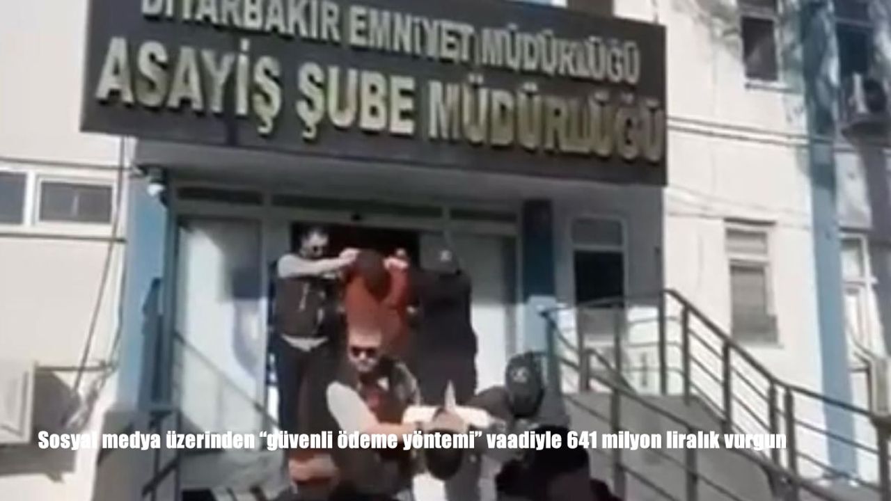 Sosyal medya üzerinden "güvenli ödeme yöntemi" vaadiyle 641 milyon liralık vurgun