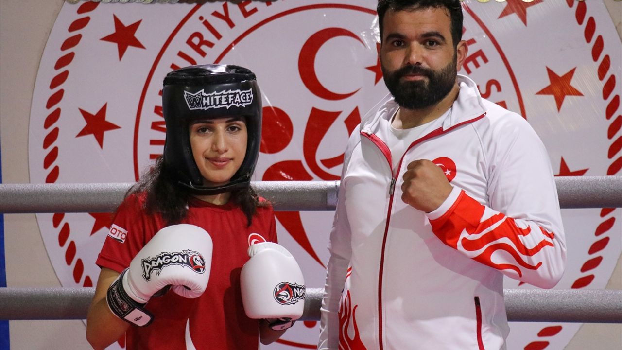 Ağrılı Sibel, zayıflamak için başladığı muaythaide 4 yılda dünya ikincisi oldu