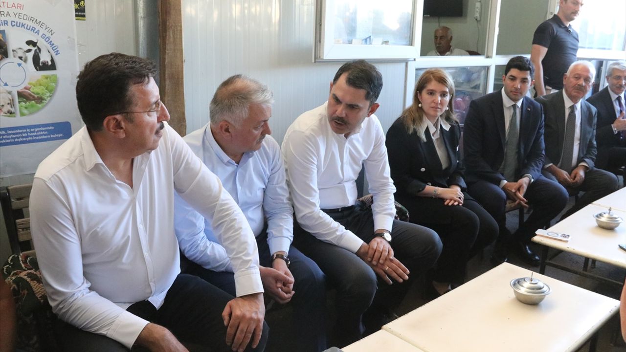 Bakan Kurum Malatya'nın Akçadağ ve Doğanşehir ilçelerini ziyaret etti
