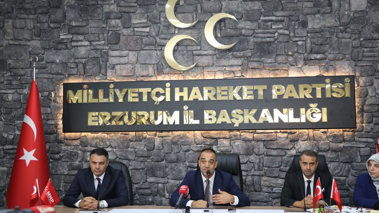 Erzurum'daki 112 yıllık konak MHP İl Başkanlığı binası oldu