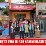 Muş’ta ‘Vefa Programı’ 440 haneye umut oldu