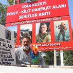 Şehitlerin adını şehit oğlunun kabri başında yaşatıyor