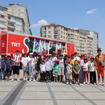 TRT Sinema Tırı Elazığlı çocuklara sinema keyfi yaşattı