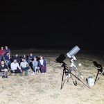 Bitlis'te uzayseverler haftayı gökyüzünü izleyerek geçirdi