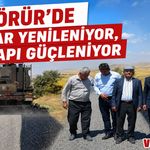 Bulanık’ın Uzgörür Beldesi'nde yol ve altyapı çalışmaları sürüyor