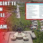 Malazgirt’te zaferin 955. yılı için program belli oldu