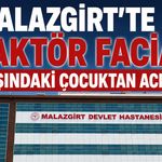 Muş’ta traktör kazası: 15 yaşındaki çocuk hayatını kaybetti