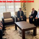 Vali Aydoğdu'dan Zengin ailesine taziye ziyareti