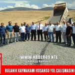 Bulanık’ta ulaşım için sahada yoğun mesai