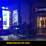Minibüs tarlaya uçtu: 1 ölü, 2 yaralı