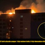 Diyarbakır’da 12 katlı plazada yangın kontrol altına alındı: 8 kişi dumandan etkilendi