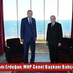 Cumhurbaşkanı Erdoğan'dan Bahçeli'ye Ahlat'ta sürpriz ziyaret
