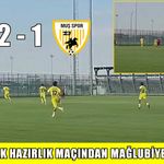 Muşspor Afyon kampındaki ilk sınavından mağlup ayrıldı