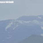 Süphan Dağı beyaza büründü