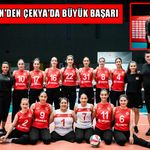 Muşlu Milli Voleybolcu Berfin Serfiraz Sidar’dan Çekya’da çifte şampiyonluk