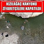Muş’ta Kızılağaç kanyonu ziyarete kapatılıyor
