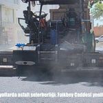 Kars’ta şehir içi yollarda asfalt seferberliği: Faikbey Caddesi yenileniyor