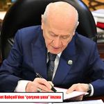 Bahçeli imzasını attı: “Terörsüz Türkiye” İçin çerçeve yasa teklifi