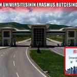 Muş Alparslan Üniversitesi’nin Erasmus+ bütçesi 262 bin euro’yu aştı