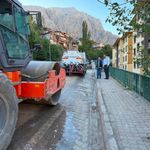 Kemaliye’de doğalgaz altyapı çalışmaları devam ediyor