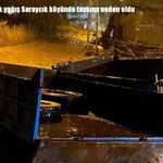 Erzincan’da sağanak yağış Saraycık köyünde taşkına neden oldu