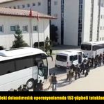18 ildeki dolandırıcılık operasyonlarında 153 şüpheli tutuklandı
