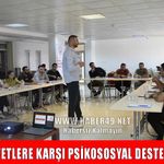 Muş’ta afet ve acil durumlar için psikososyal destek eğitimi düzenlendi