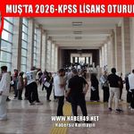 Muş’ta KPSS heyecanı başladı